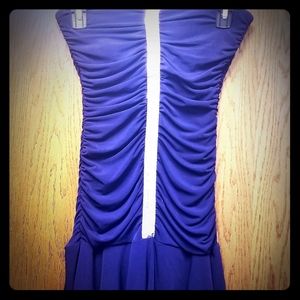 Dark blue cocktail dress